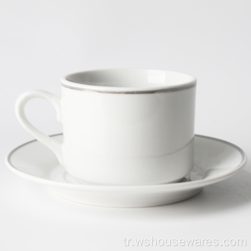 Toptan yeni stil seramik çay fincanı kahve fincanı daire